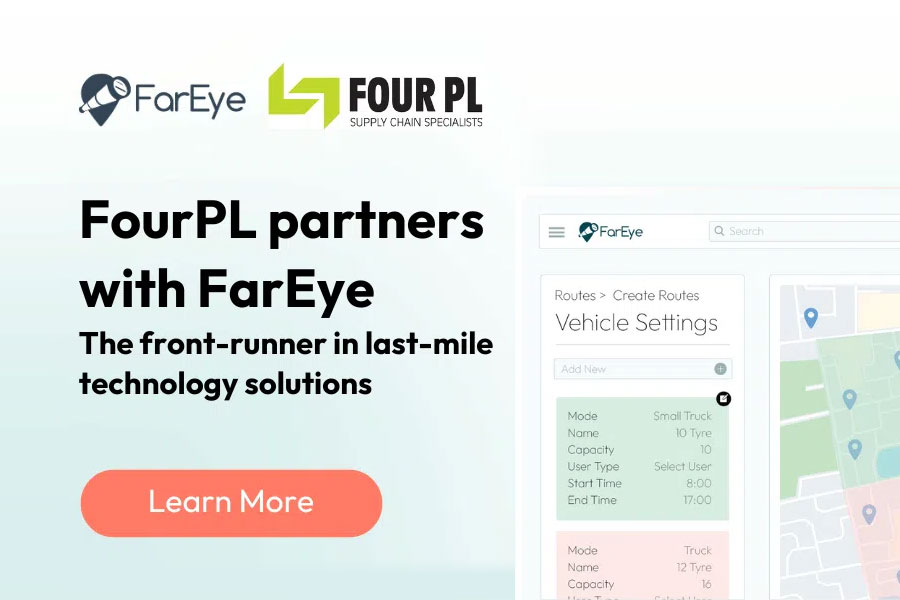 Taking Logistics a Step Forward: FourPL Partners with FarEye